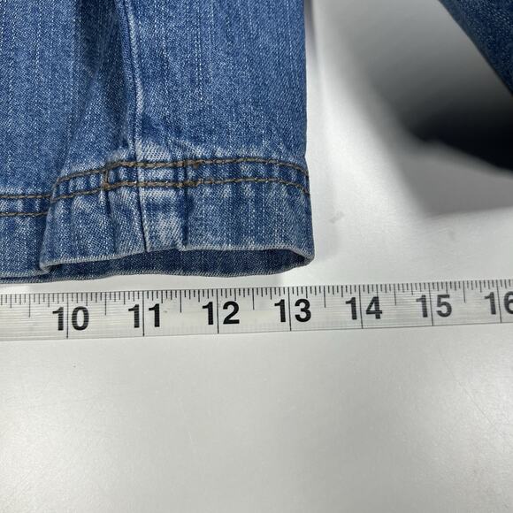 Wrangler Cargo Denim Shorts Men’s 38 Blue Relaxed Fit Carpenter Y2K NWT - Picture 15 of 16